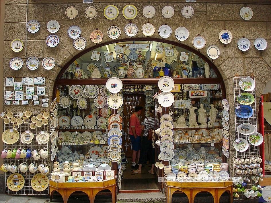 Frankreich, in der Altstadt von Saint-Malo in der Bretagne.