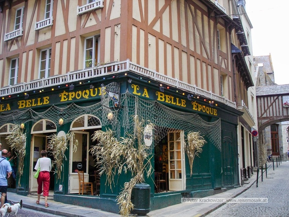 Frankreich, in der Altstadt von Saint-Malo in der Bretagne.