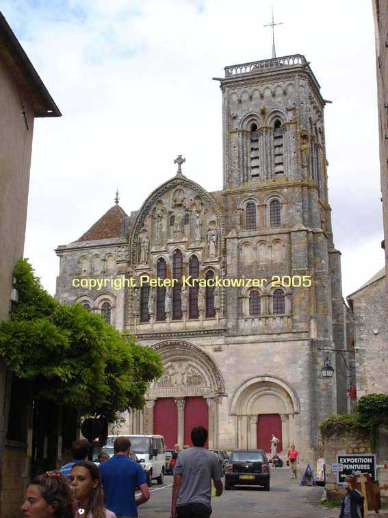 Frankreich, Kathedrale von Vezelay
