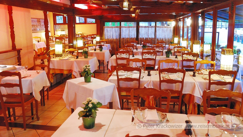 Frankreich, Restaurant La Mère Germaine, Villefranche-sur-Mer, Riviera Côte d'Azur