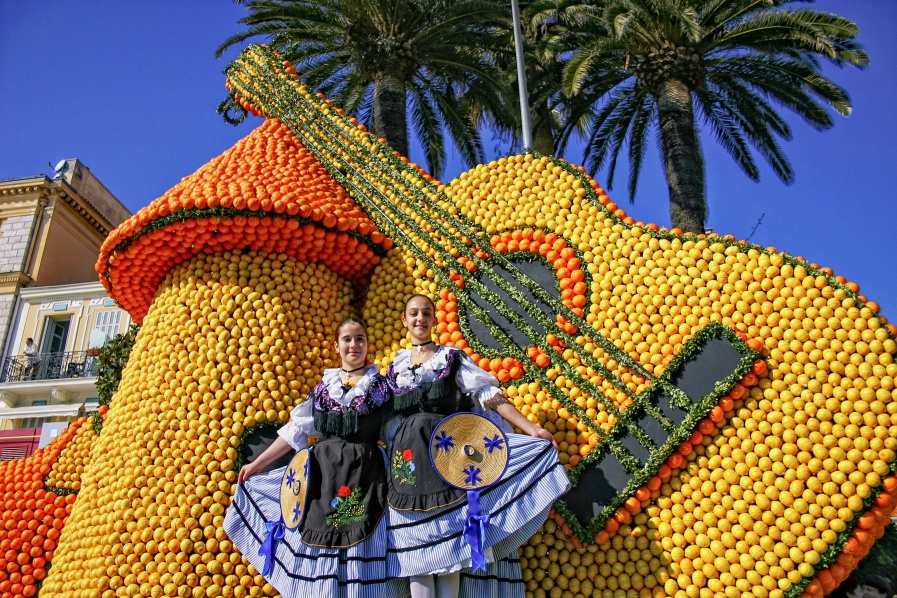 Frankreich, das Zitronenfest von Menton – Bildquelle © Office de tourisme de Menton