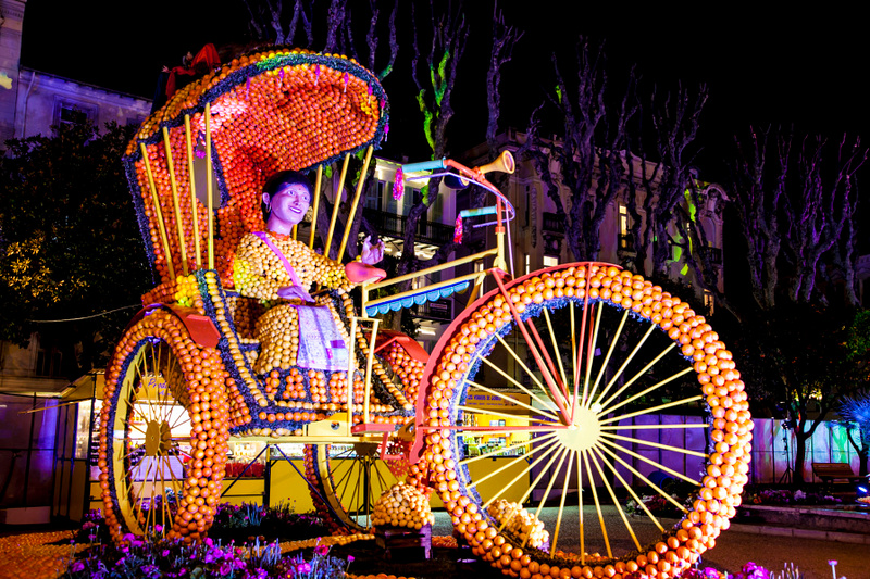 Frankreich, das Zitronenfest von Menton – Bildquelle © Office de tourisme de Menton
