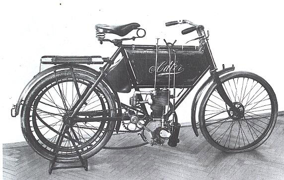 the first Adler-Motorcycle 1903