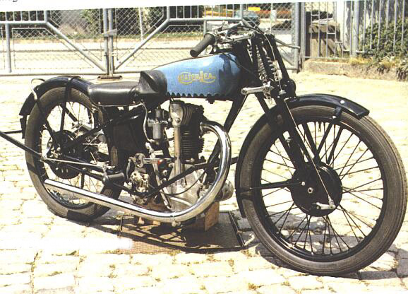 one of the two constructed Chater-Lea works-racer for the TT 1928
