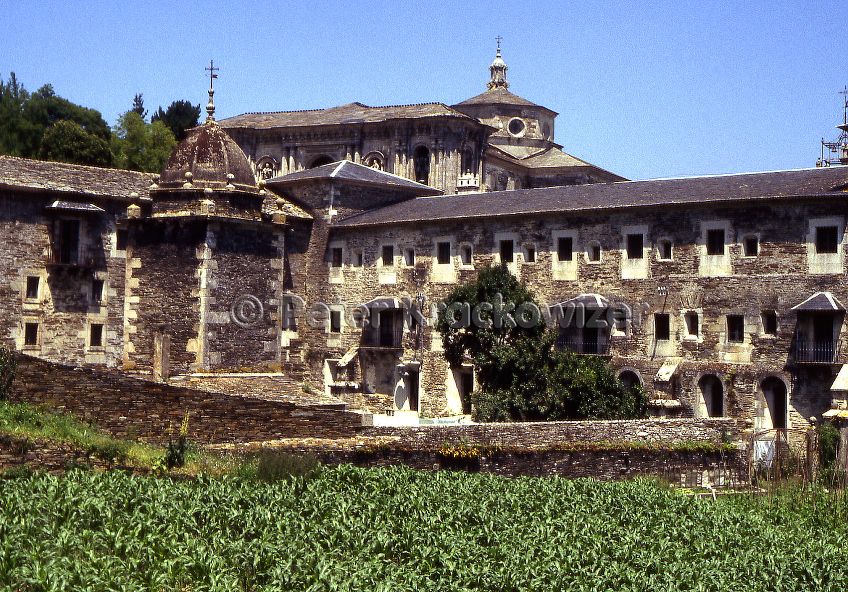 Galicien, das Kloster in Samos